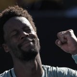 Gaël Monfils: une foi inébranlable à 38 ans. KEYSTONE/AP/Manish Swarup